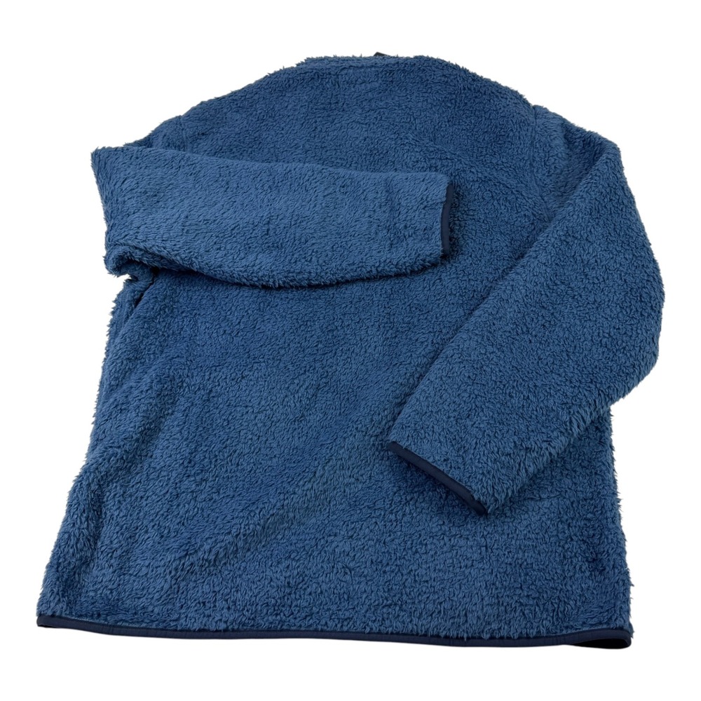 Vineyard Vines Mens New Eng High Pile Fleece 1/4 Zip Moonshine Blue Large NWT - Picture 3 of 10